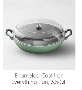 Enameled Cast Iron Everything Pan, 3.5-Qt.