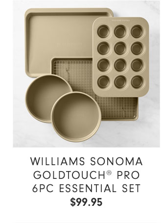 Williams Sonoma Goldtouch® Pro 6pc Essential Set $99.95