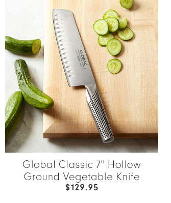 Global Classic 7" Hollow Ground Vegetable Knife $129.95