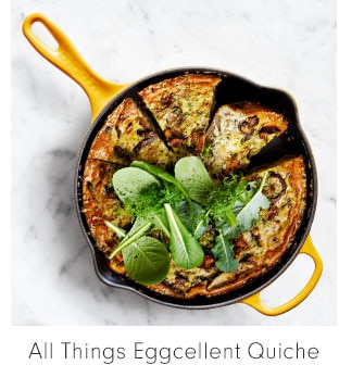 All Things Eggcellent Quiche