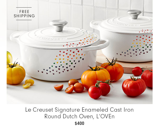 Le Creuset Signature Enameled Cast Iron Round Dutch Oven, L’OVEn $400