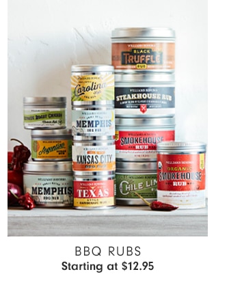 BBQ RUBS - Starting at $12.95