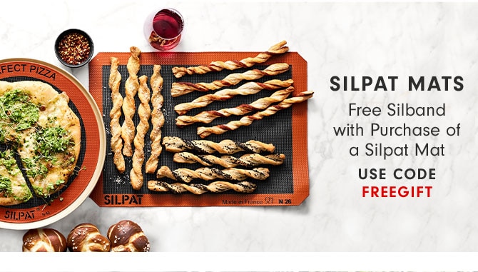 Silpat Mats - Free Silband with Purchase of a Silpat Mat - USE CODE FREEGIFT