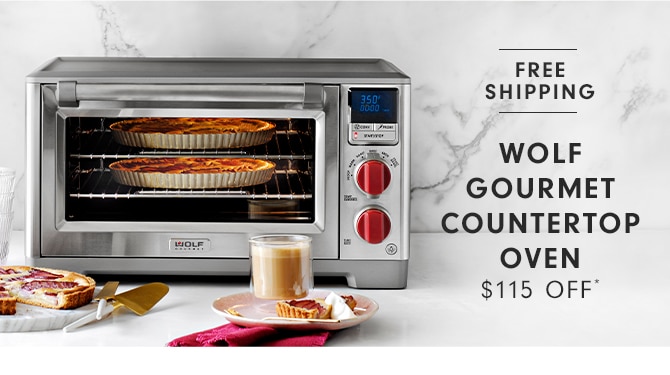 WOLF GOURMET COUNTERTOP OVEN - $115 OFF*