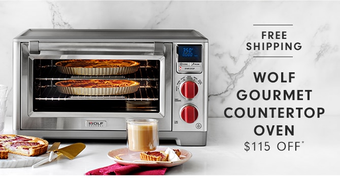 WOLF GOURMET COUNTERTOP OVEN - $115 OFF*