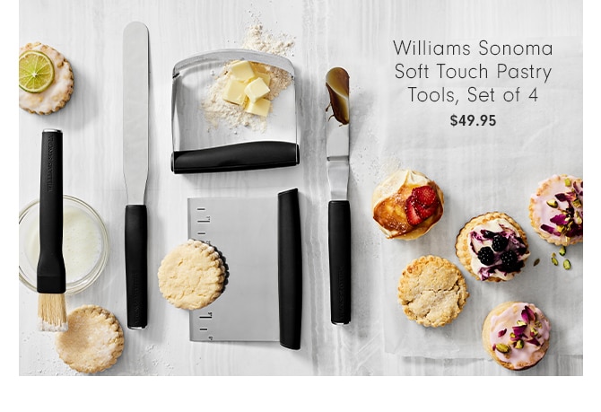 Williams Sonoma Soft Touch Pastry Tools, Set of 4 - $49.95