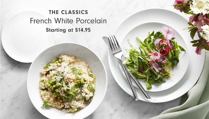 French White Porcelain - Starting at $14.95