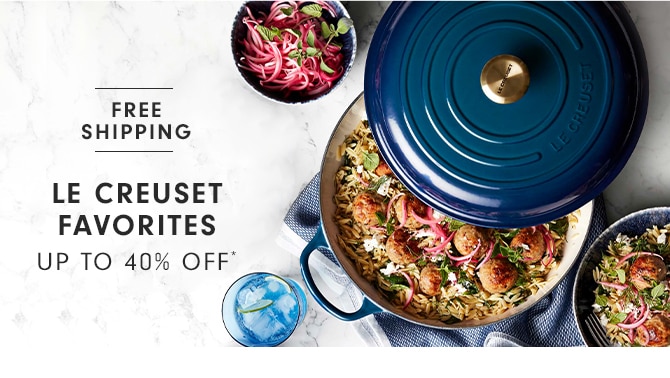 Le Creuset Favorites - UP TO 40% OFF*