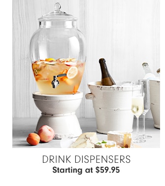 DRINK DISPENSERS - Starting at $59.95