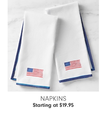 NAPKINS - Starting at $19.95