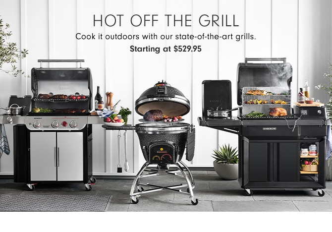 HOT OFF THE GRILL - Starting at $529.95