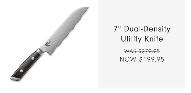 7" Dual-Density Utility Knife Now $199.95