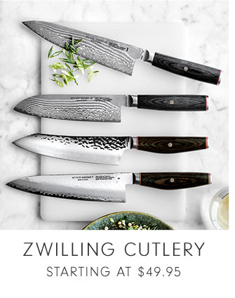 ZWILLING CUTLERY Starting at $49.95