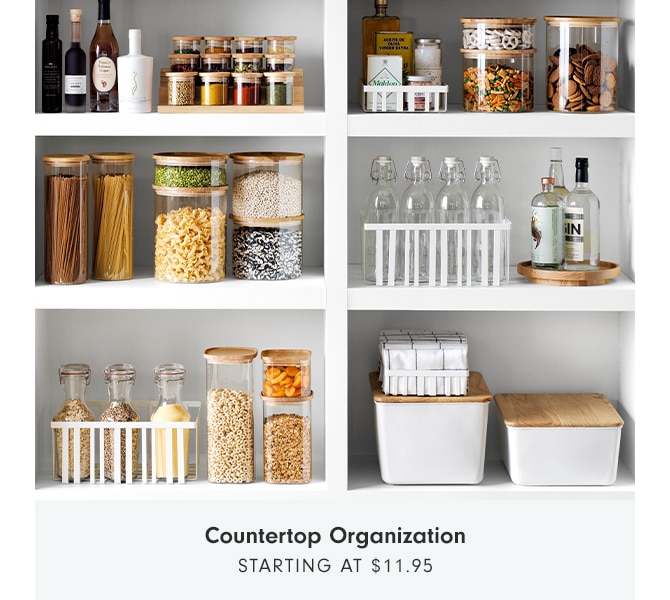 Countertop Organization - STARTING AT $11.95