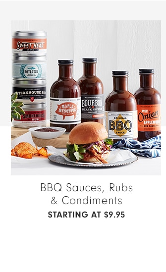 BBQ Sauces, Rubs & Condiments - Starting at $9.95