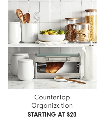 Countertop Organization - STARTING AT $20