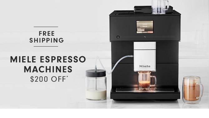 MIELE ESPRESSO MACHINES - $200 OFF*