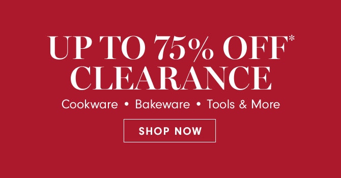 UP TO 75% OFF CLEARANCE - SHOP NOW