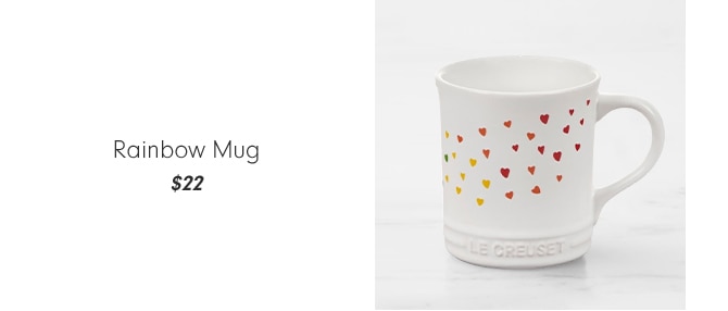 Rainbow Mug - $22