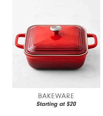 BAKEWARE - Starting at $20