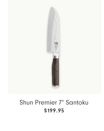 Shun Premier 7" Santoku $199.95