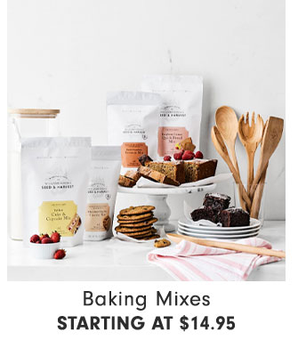 Baking Mixes Starting at $14.95