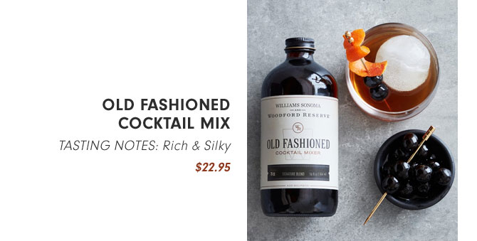 Old Fashioned Cocktail Mix TASTING NOTES: Rich & Silky $22.95