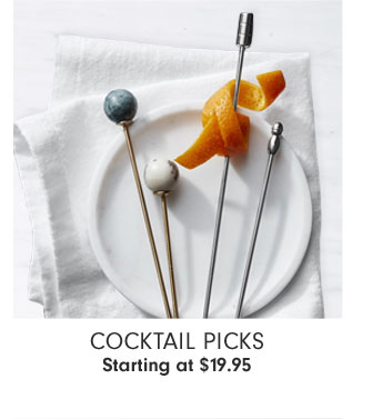 Cocktail Picks Starting at $19.95