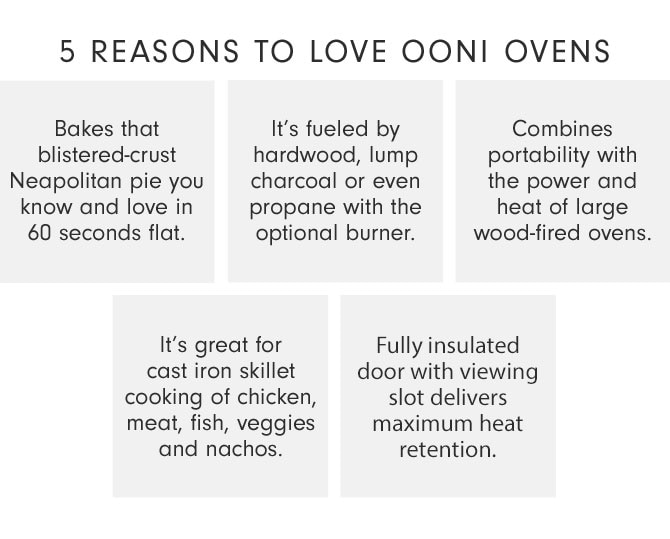 5 Reasons to Love Ooni Ovens