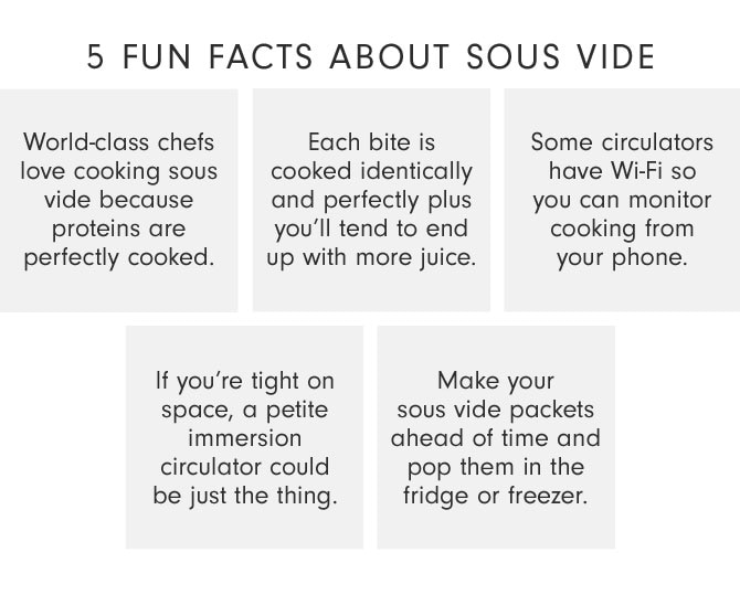 5 Fun Facts about Sous Vide