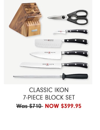 Classic Ikon 7-Piece Block Set Now $399.95