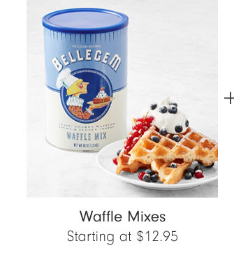 Waffle Mixes Starting at $12.95