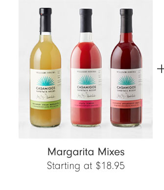 Margarita Mixes Starting at $18.95