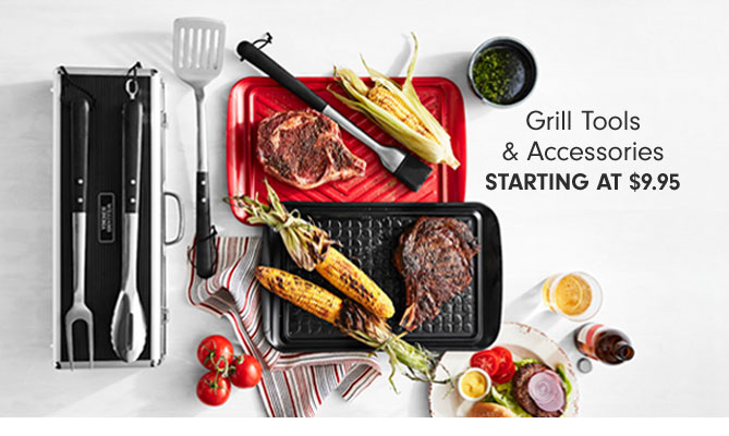 Grill Tools & Accessories Starting at $9.95