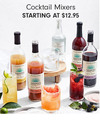 Cocktail Mixers Starting at $12.95