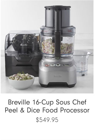 Breville 16-Cup Sous Chef Peel & Dice Food Processor $549.95