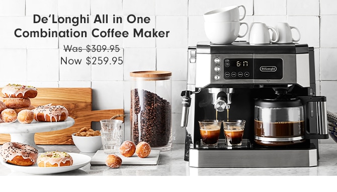 De‘Longhi All in One Combination Coffee Maker - Was $309.95 - NOW $259.95