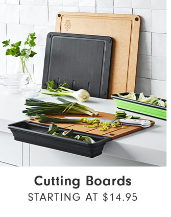 Cutting Boards Starting at $14.95