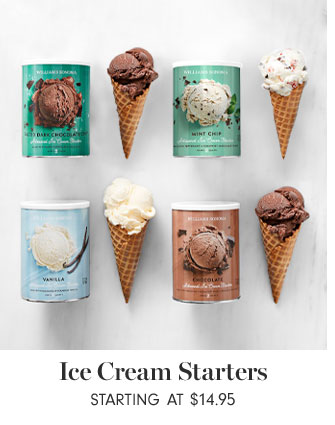 Ice Cream Starters Starting at $14.95