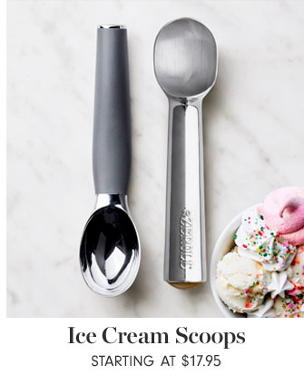 Ice Cream Scoops Starting at $17.95