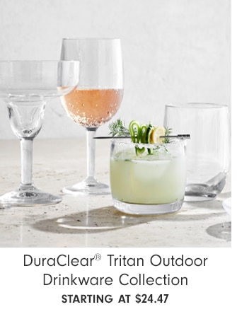 DuraClear® Tritan Outdoor Drinkware Collection - starting at $24.47