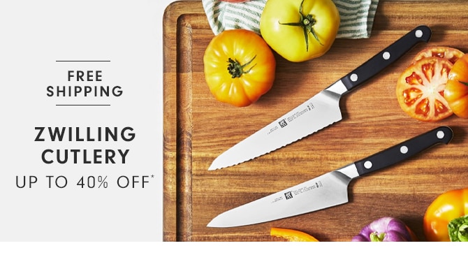 ZWILLING CUTLERY - UP TO 40% OFF*