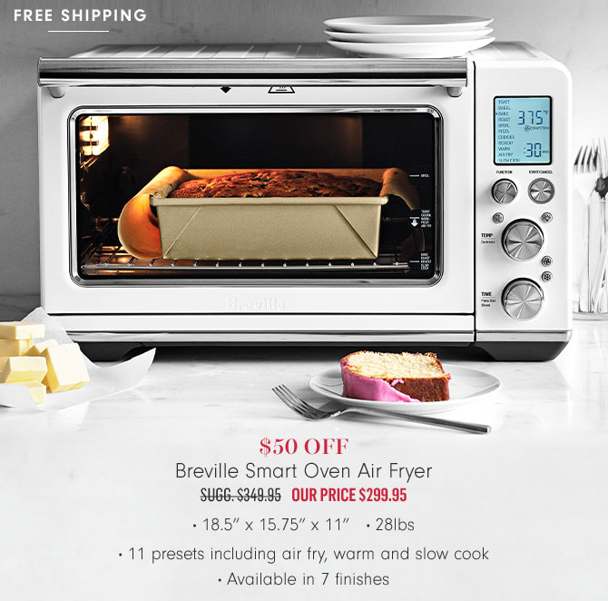 $50 Off Breville Smart Oven Air Fryer OUR PRICE $299.95