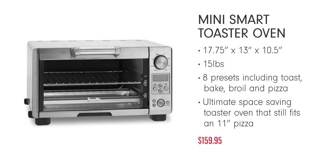 MINI SMART TOASTER OVEN $159.95