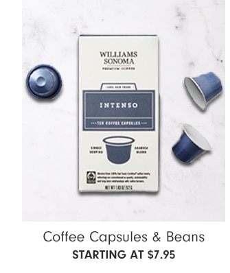Coffee Capsules & Beans - Starting at $7.95
