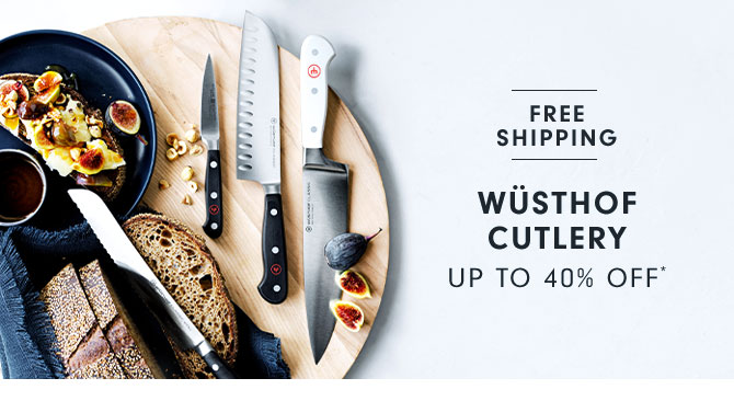 Wüsthof Cutlery Up to 40% off*