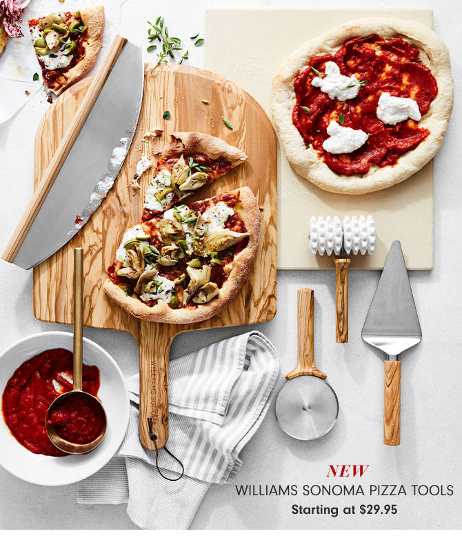  NEW - Williams Sonoma Pizza Tools Starting at $29.95