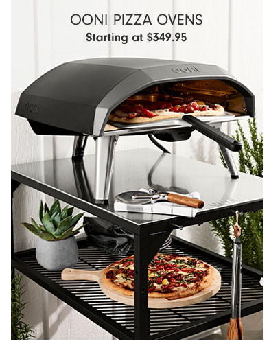 Ooni Pizza Ovens Starting at $349.95