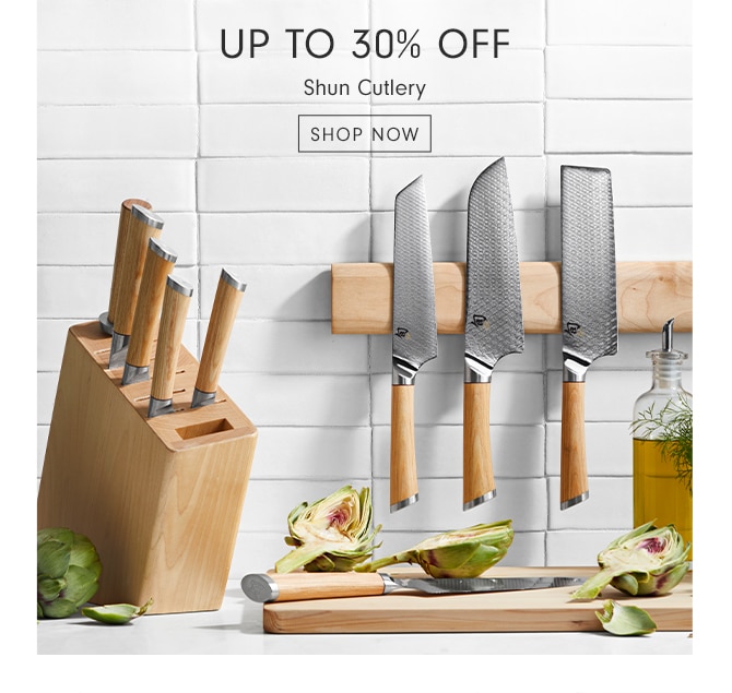 Up to 30% Off Shun Cutlery - SHOP NOW