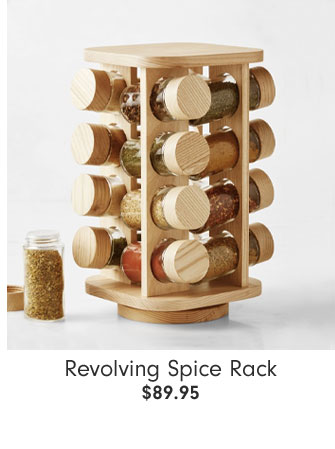 Revolving Spice Rack $89.95